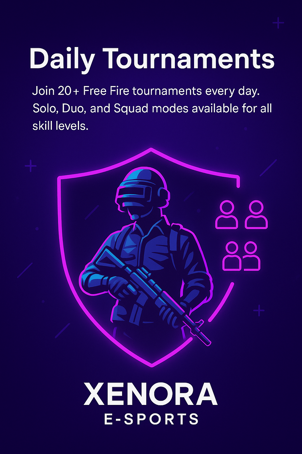 Daily Free Fire Tournaments