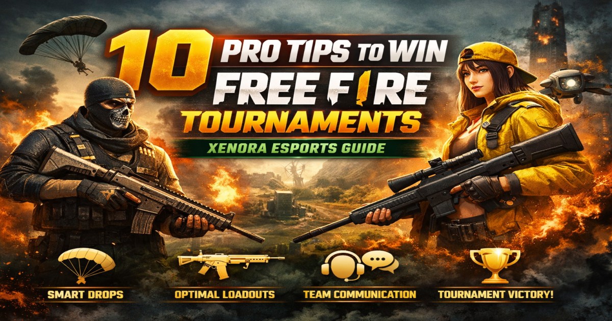 10 Pro Tips to Win Free Fire Tournaments | Xenora Esports Guide