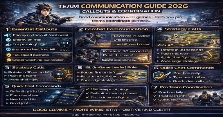 Team Communication Guide 2026: Callouts & Coordination