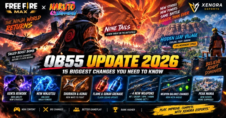 Free Fire MAX OB55 Update 2026: 15 Biggest Changes You Need to Know